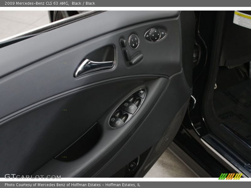 Black / Black 2009 Mercedes-Benz CLS 63 AMG