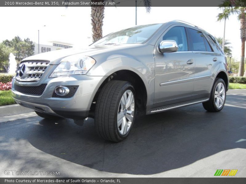Palladium Silver Metallic / Ash 2010 Mercedes-Benz ML 350
