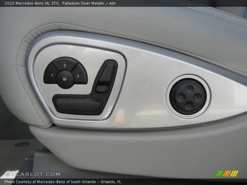 Palladium Silver Metallic / Ash 2010 Mercedes-Benz ML 350