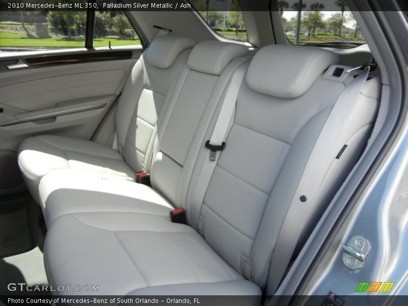 Palladium Silver Metallic / Ash 2010 Mercedes-Benz ML 350