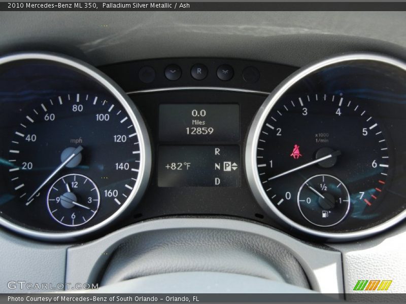  2010 ML 350 350 Gauges
