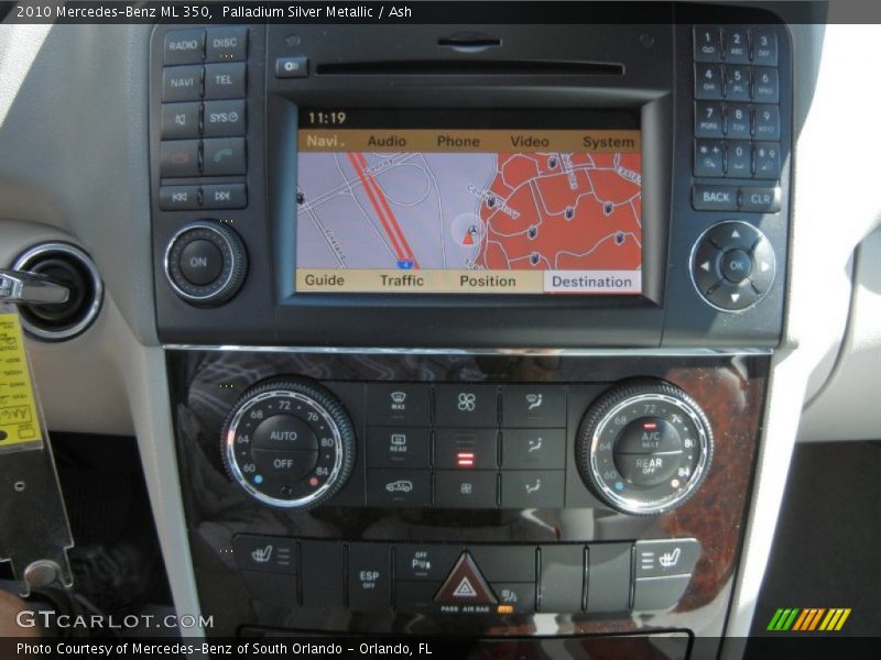 Controls of 2010 ML 350