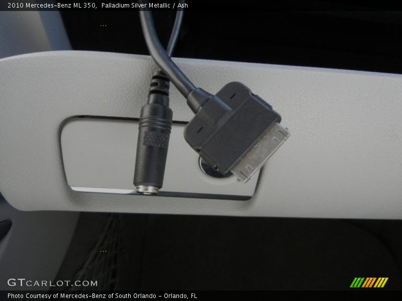 Palladium Silver Metallic / Ash 2010 Mercedes-Benz ML 350