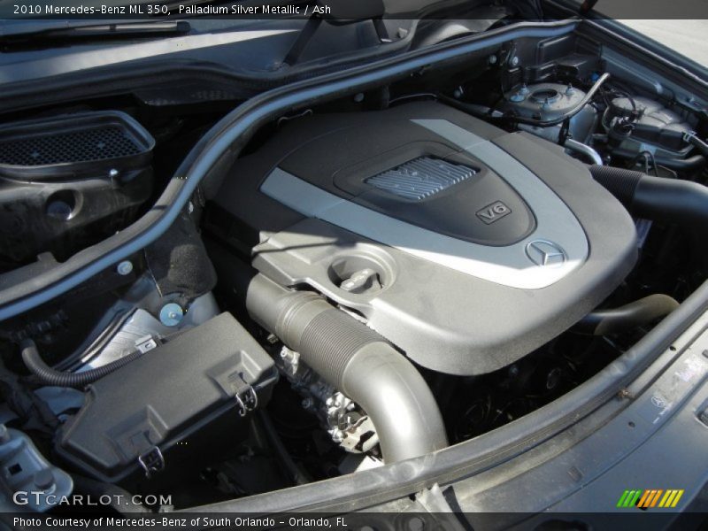 Palladium Silver Metallic / Ash 2010 Mercedes-Benz ML 350