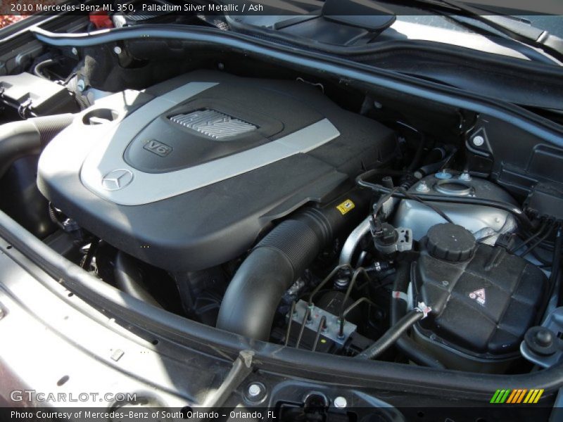 Palladium Silver Metallic / Ash 2010 Mercedes-Benz ML 350