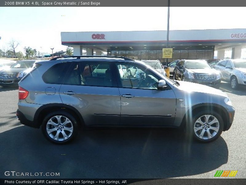 Space Grey Metallic / Sand Beige 2008 BMW X5 4.8i