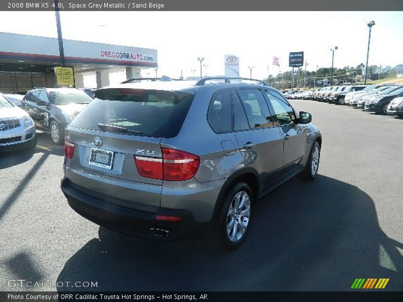 Space Grey Metallic / Sand Beige 2008 BMW X5 4.8i
