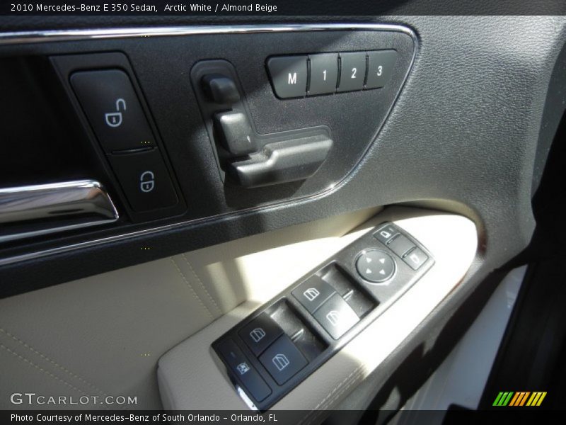 Arctic White / Almond Beige 2010 Mercedes-Benz E 350 Sedan