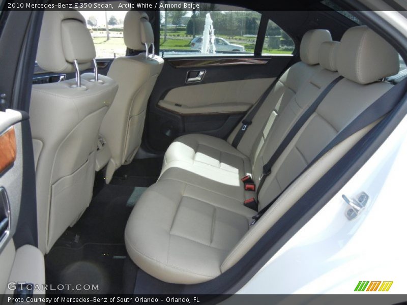 Arctic White / Almond Beige 2010 Mercedes-Benz E 350 Sedan