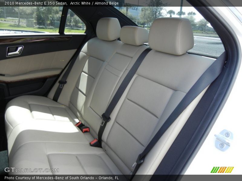 Arctic White / Almond Beige 2010 Mercedes-Benz E 350 Sedan