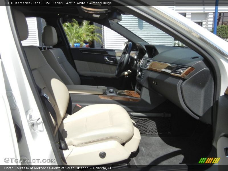 Arctic White / Almond Beige 2010 Mercedes-Benz E 350 Sedan