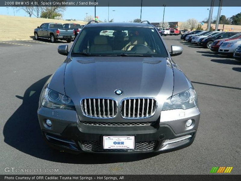 Space Grey Metallic / Sand Beige 2008 BMW X5 4.8i