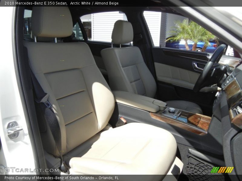 Arctic White / Almond Beige 2010 Mercedes-Benz E 350 Sedan