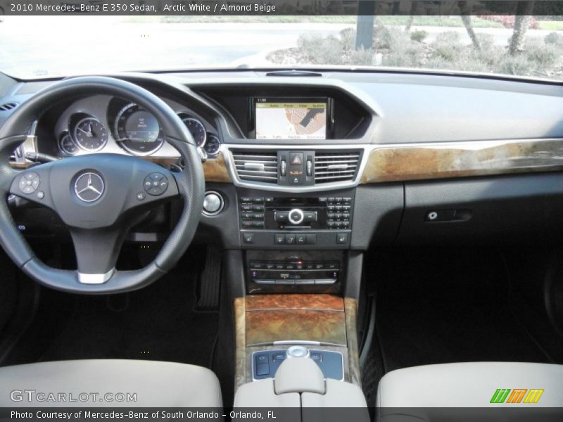 Arctic White / Almond Beige 2010 Mercedes-Benz E 350 Sedan