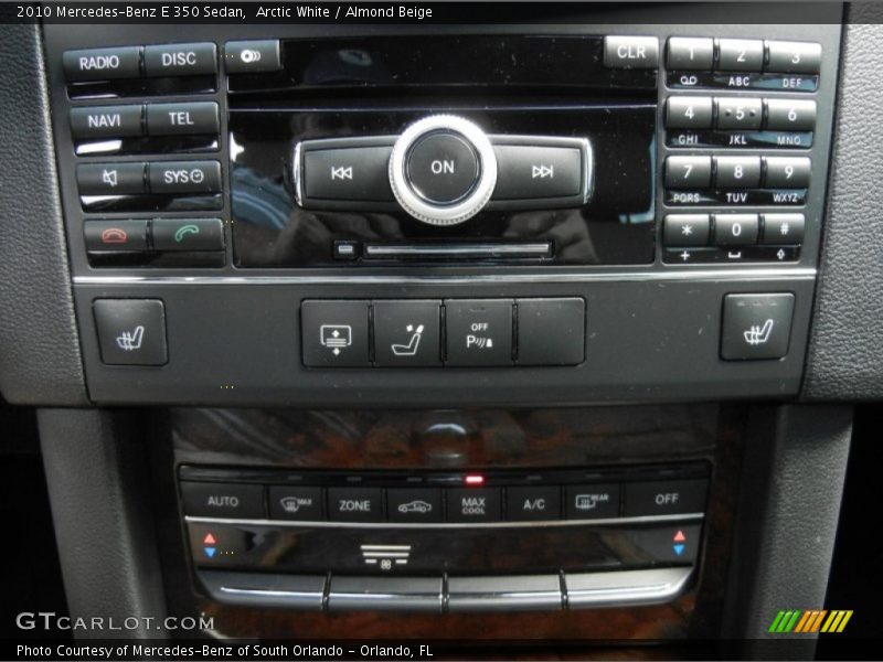 Arctic White / Almond Beige 2010 Mercedes-Benz E 350 Sedan