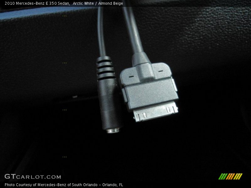 Arctic White / Almond Beige 2010 Mercedes-Benz E 350 Sedan