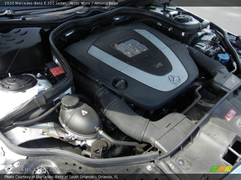 Arctic White / Almond Beige 2010 Mercedes-Benz E 350 Sedan