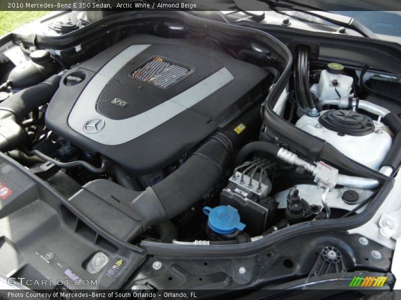 Arctic White / Almond Beige 2010 Mercedes-Benz E 350 Sedan