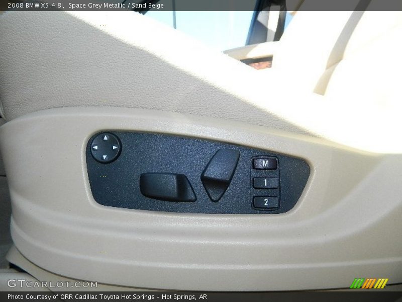 Space Grey Metallic / Sand Beige 2008 BMW X5 4.8i