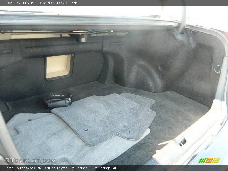 Obsidian Black / Black 2009 Lexus ES 350