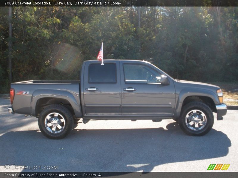 Dark Gray Metallic / Ebony 2009 Chevrolet Colorado LT Crew Cab