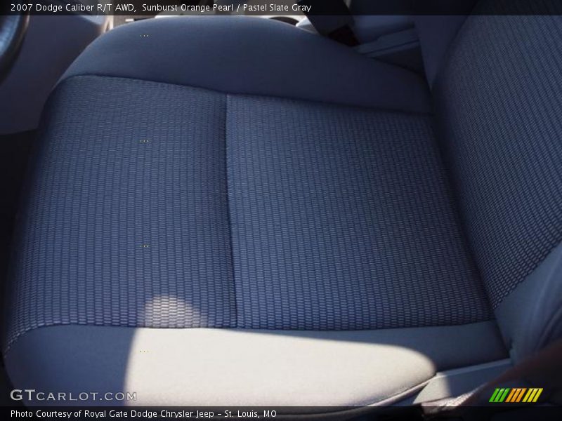 Sunburst Orange Pearl / Pastel Slate Gray 2007 Dodge Caliber R/T AWD