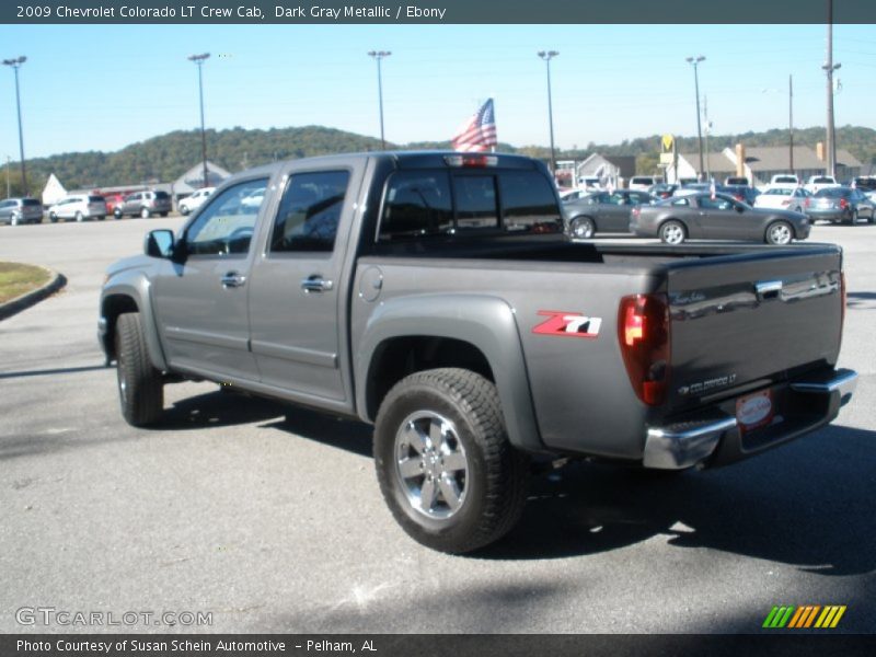 Dark Gray Metallic / Ebony 2009 Chevrolet Colorado LT Crew Cab