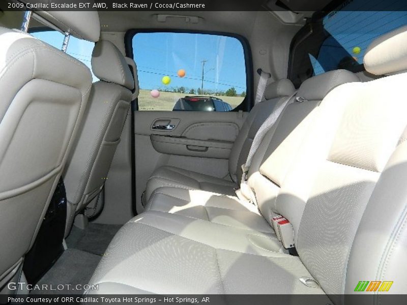 Black Raven / Cocoa/Cashmere 2009 Cadillac Escalade EXT AWD