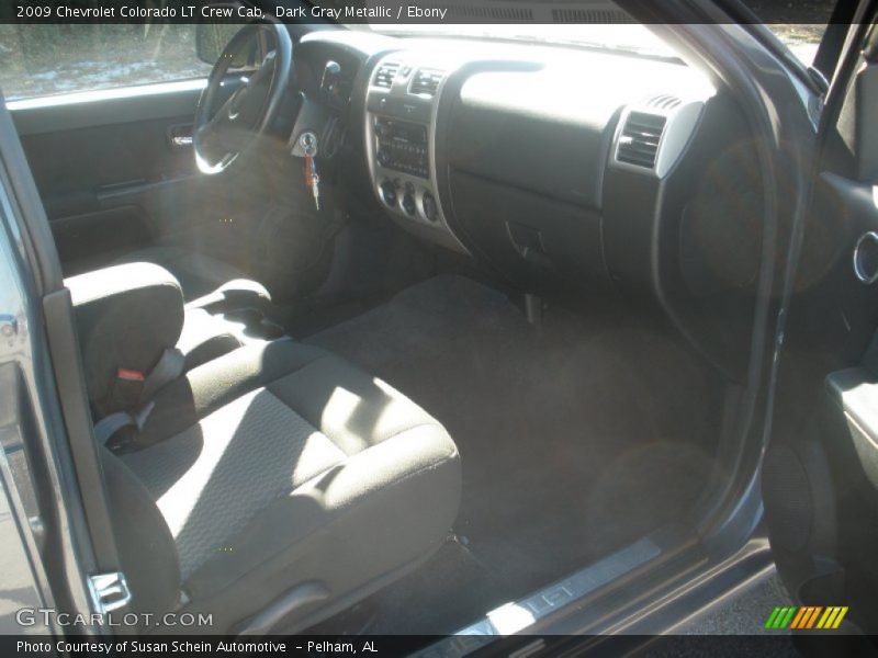Dark Gray Metallic / Ebony 2009 Chevrolet Colorado LT Crew Cab