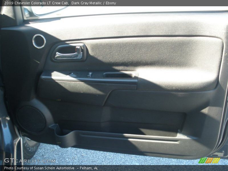 Dark Gray Metallic / Ebony 2009 Chevrolet Colorado LT Crew Cab