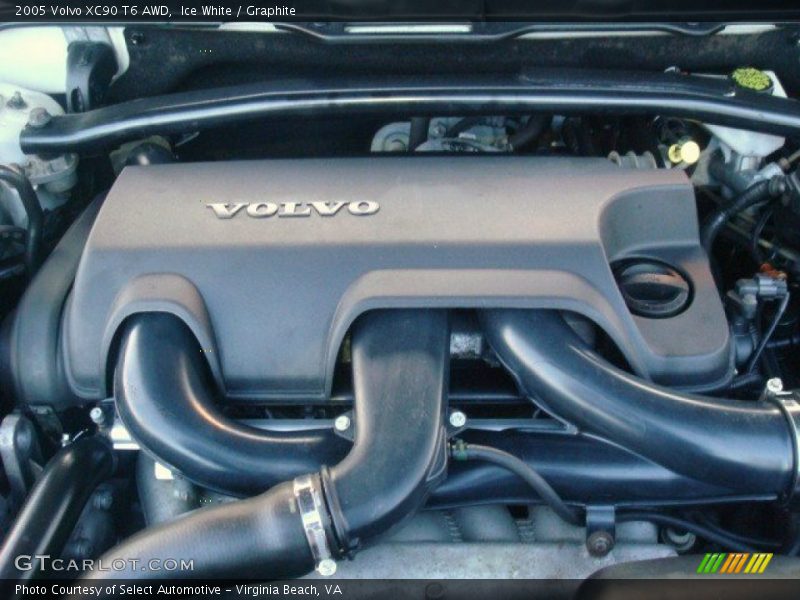 2005 XC90 T6 AWD Engine - 2.9 Liter Twin-Turbo DOHC 24-Valve Inline 6 Cylinder