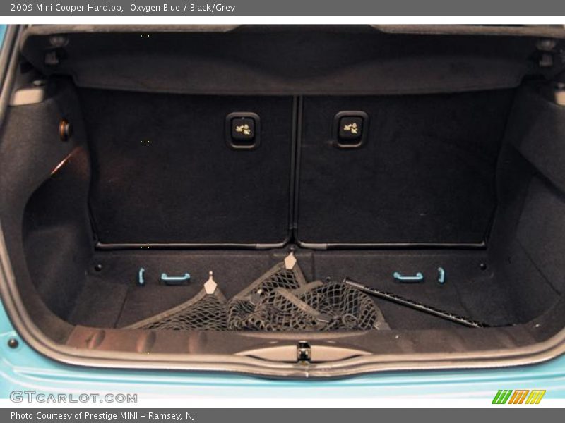 Oxygen Blue / Black/Grey 2009 Mini Cooper Hardtop