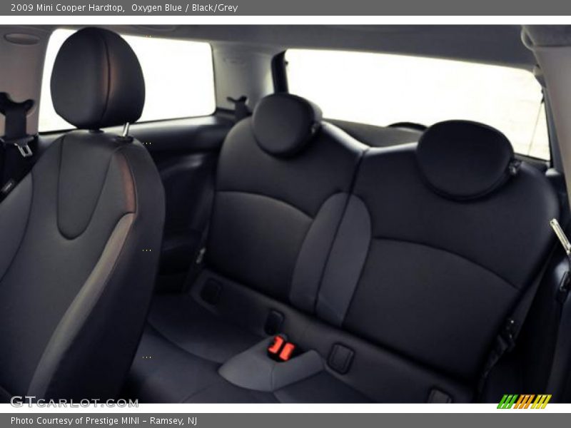 Oxygen Blue / Black/Grey 2009 Mini Cooper Hardtop