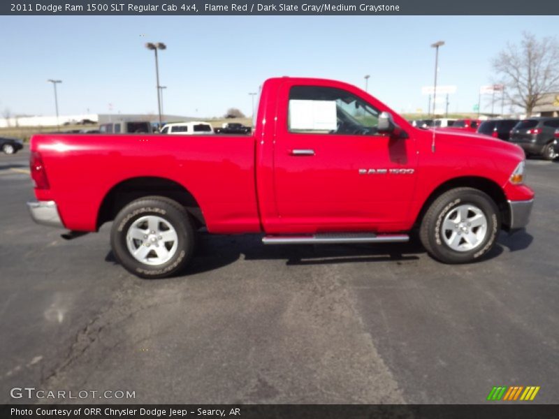  2011 Ram 1500 SLT Regular Cab 4x4 Flame Red