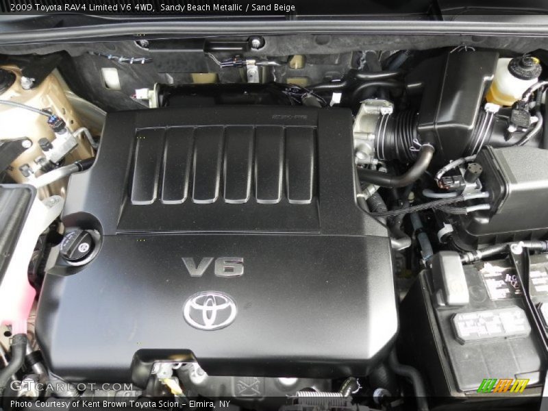 Sandy Beach Metallic / Sand Beige 2009 Toyota RAV4 Limited V6 4WD
