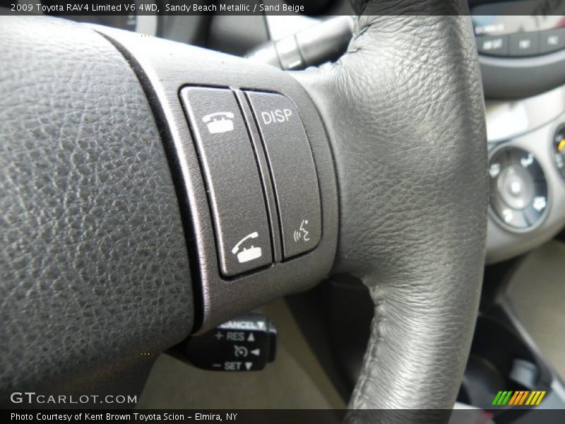 Sandy Beach Metallic / Sand Beige 2009 Toyota RAV4 Limited V6 4WD