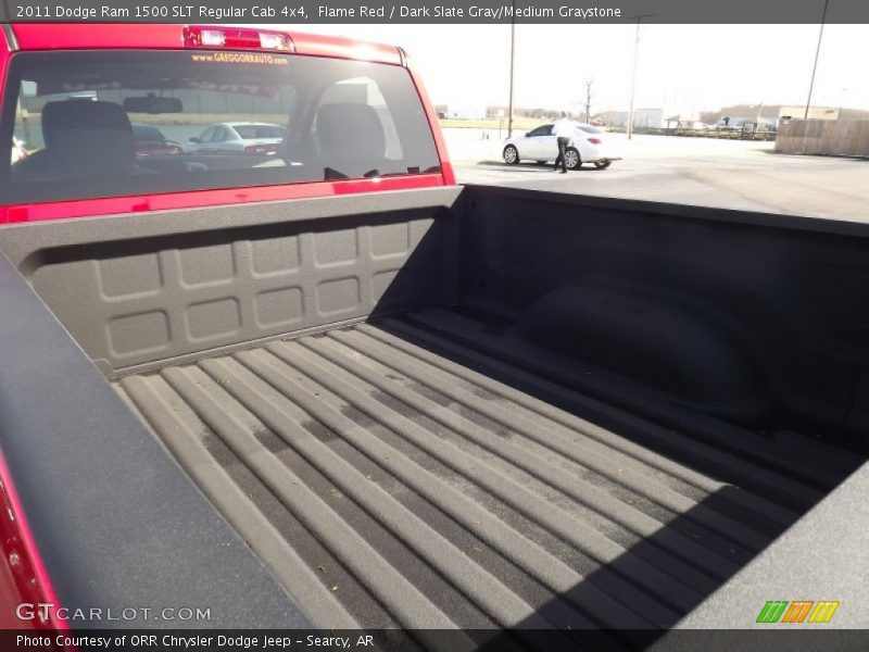 Flame Red / Dark Slate Gray/Medium Graystone 2011 Dodge Ram 1500 SLT Regular Cab 4x4