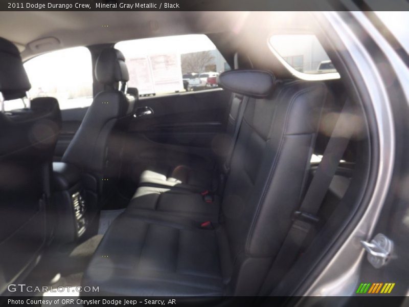Mineral Gray Metallic / Black 2011 Dodge Durango Crew