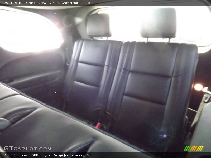Mineral Gray Metallic / Black 2011 Dodge Durango Crew