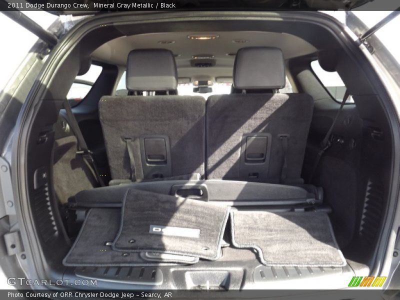 Mineral Gray Metallic / Black 2011 Dodge Durango Crew