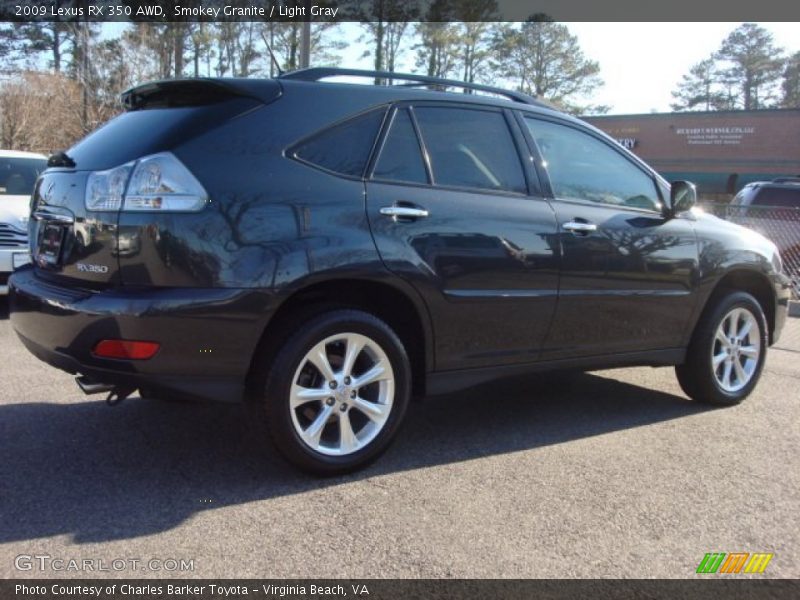Smokey Granite / Light Gray 2009 Lexus RX 350 AWD