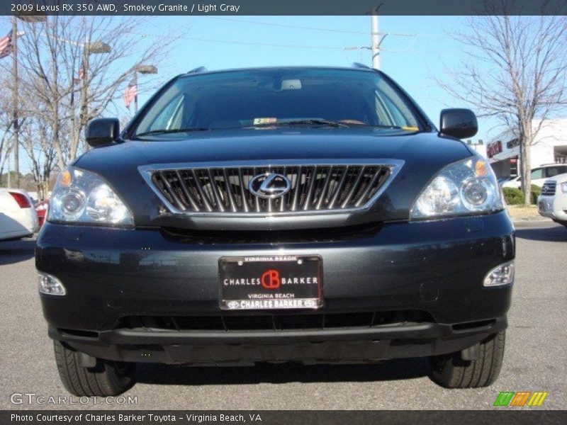 Smokey Granite / Light Gray 2009 Lexus RX 350 AWD