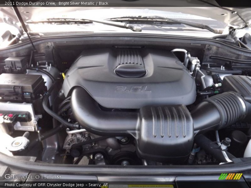  2011 Durango Crew Engine - 3.6 Liter DOHC 24-Valve VVT Pentastar V6