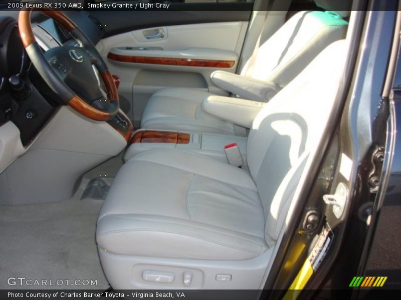 Smokey Granite / Light Gray 2009 Lexus RX 350 AWD