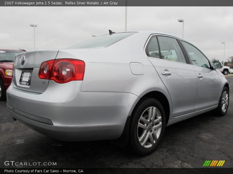 Reflex Silver Metallic / Art Gray 2007 Volkswagen Jetta 2.5 Sedan