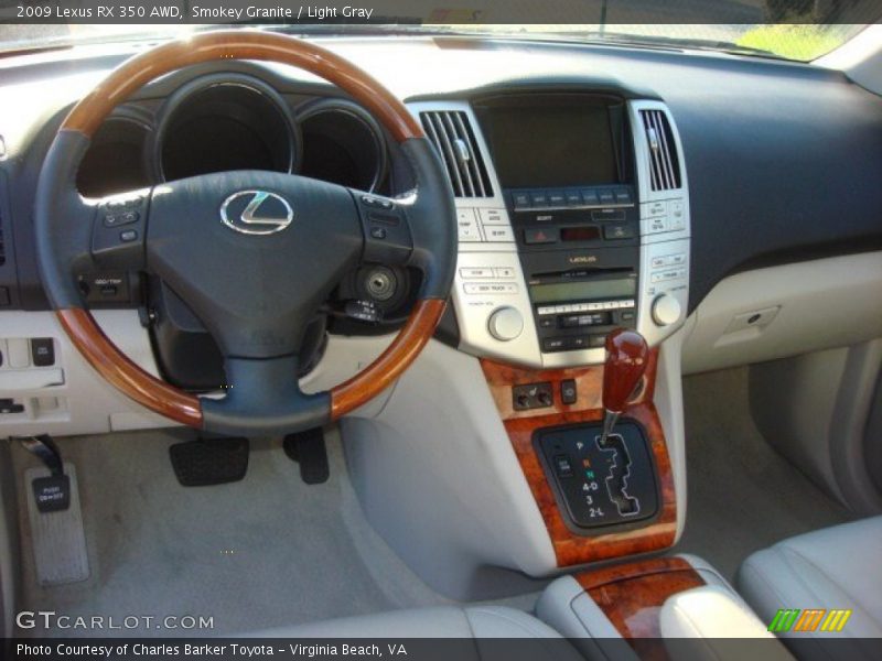Smokey Granite / Light Gray 2009 Lexus RX 350 AWD