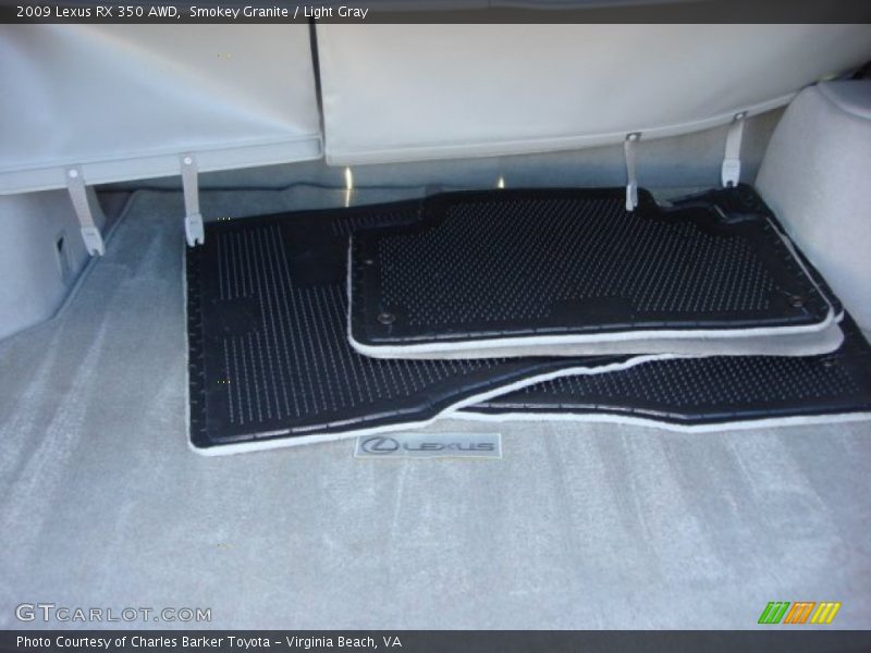 Smokey Granite / Light Gray 2009 Lexus RX 350 AWD