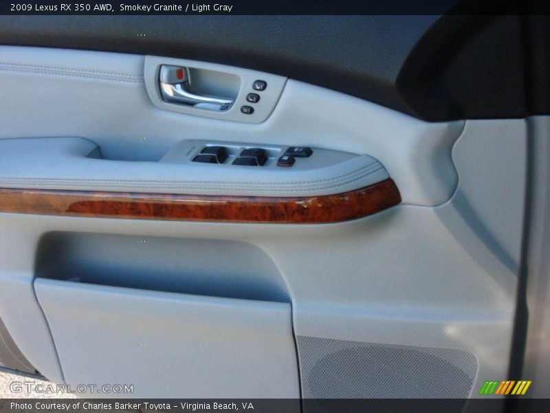 Smokey Granite / Light Gray 2009 Lexus RX 350 AWD