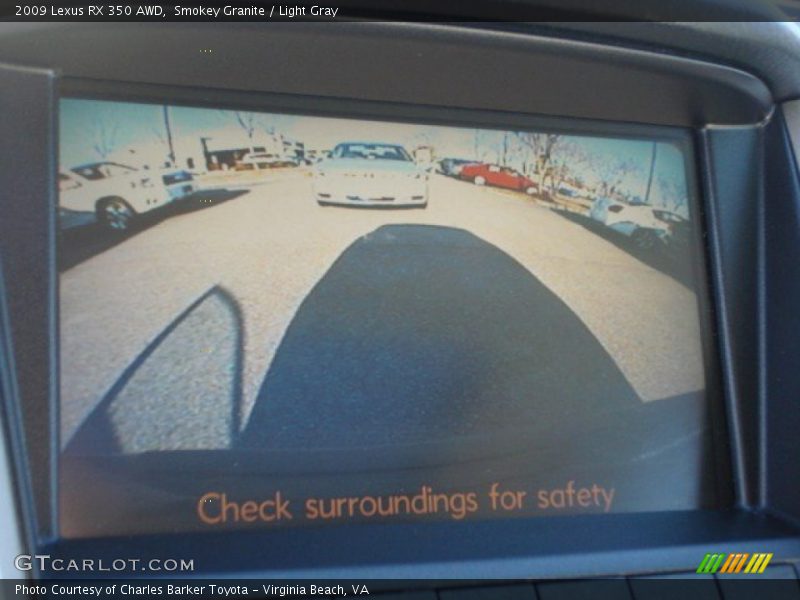 Smokey Granite / Light Gray 2009 Lexus RX 350 AWD