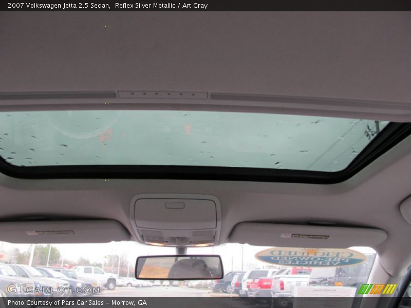Reflex Silver Metallic / Art Gray 2007 Volkswagen Jetta 2.5 Sedan